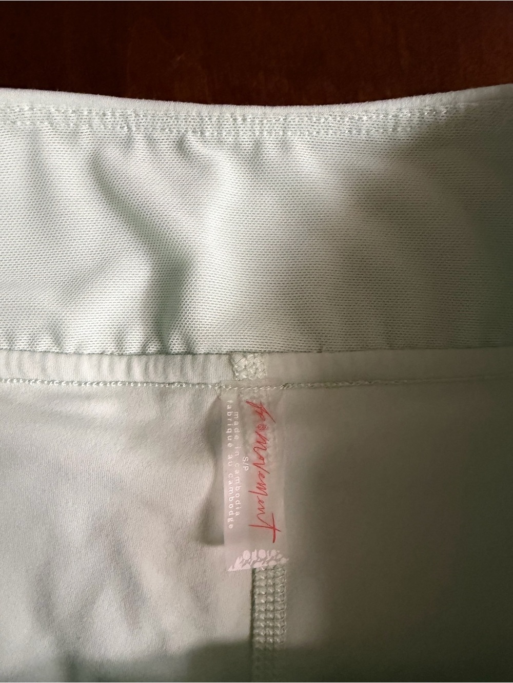 FP Movement by Free People White Athletic High-Rise Shorts